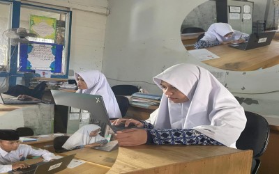 MAS Mu'allimin Alabio Melaksanakan Simulasi KSM 2024